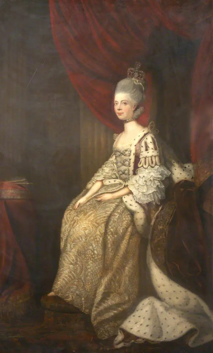 Reine Charlotte (1744–1818), dronninggemalinne av George III - Joshua Reynolds