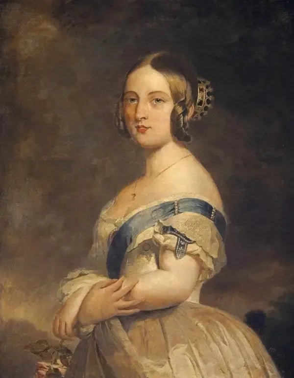 Reine Victoria, 1819-1901. Regjeringstid fra 1837 til 1901. - Franz Xaver Winterhalter

Source:
Reine Victoria, 1819-1901. Règne de 1837 à 1901. - Franz Xaver Winterhalter