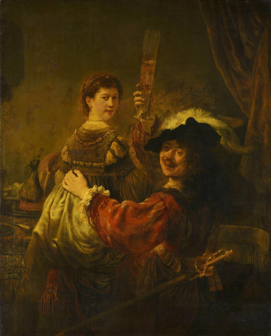Det lykkelige paret - Rembrandt