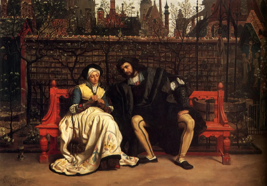 Møtet mellom Faust og Marguerite - James Tissot

Source:
Rencontre de Faust et de Marguerite - James Tissot