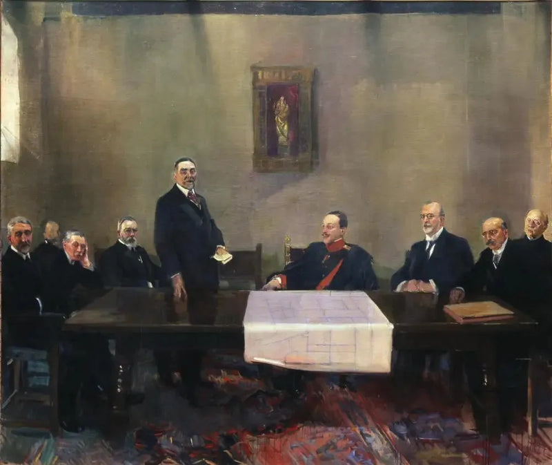 Møte med Patronato de la Casa-Museo de El Greco, Toledo - Joaquín Sorolla