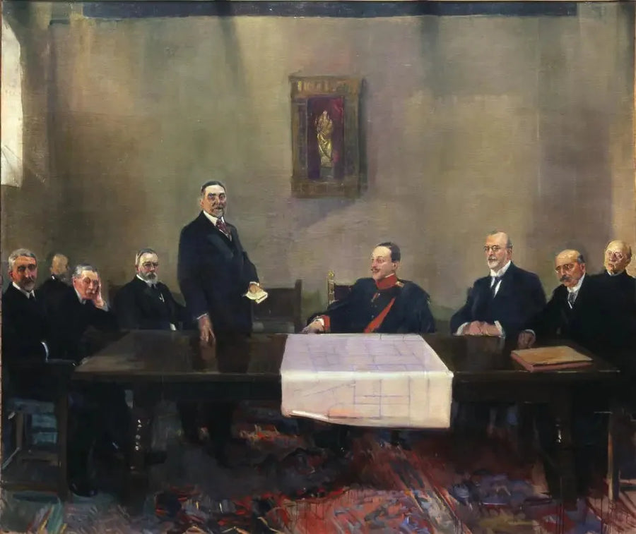Møte med Patronato de la Casa-Museo de El Greco, Toledo - Joaquín Sorolla
