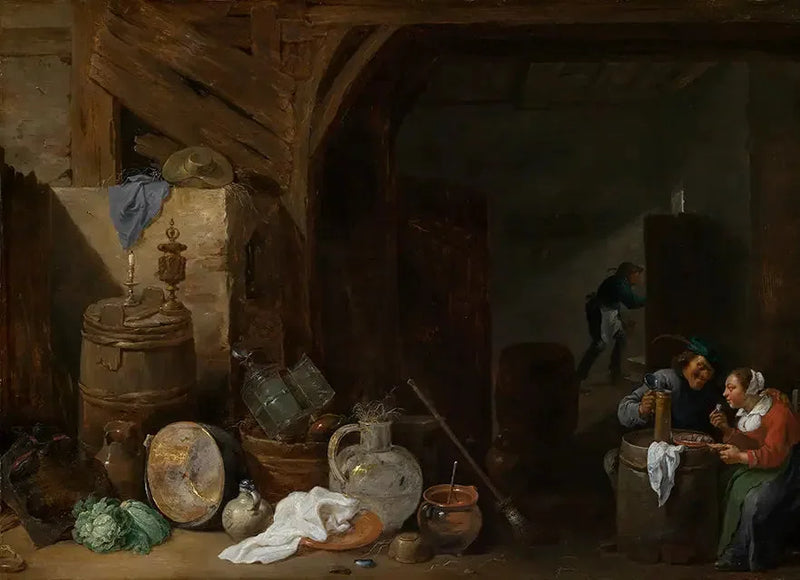 Middag i låven - David Teniers den Yngre

Source:
Repas dans la grange - David Teniers le Jeune