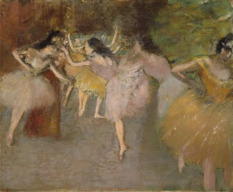Repetisjon før ballet - Edgar Degas