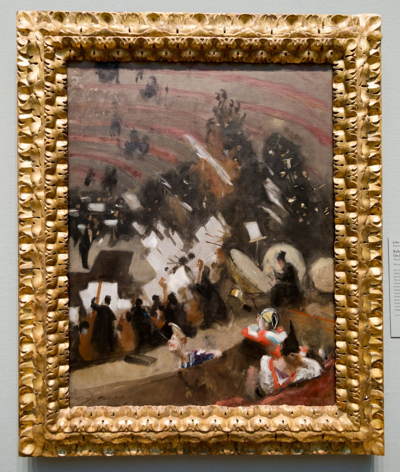 Repetisjon av Pasdeloup Orkesteret i Cirque d'Hiver - John Singer Sargent