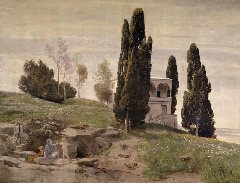 Hengende anheng med Flukten til Egypt - Arnold Böcklin

Source:
Repos pendentif la Fuite en Égypte - Arnold Böcklin