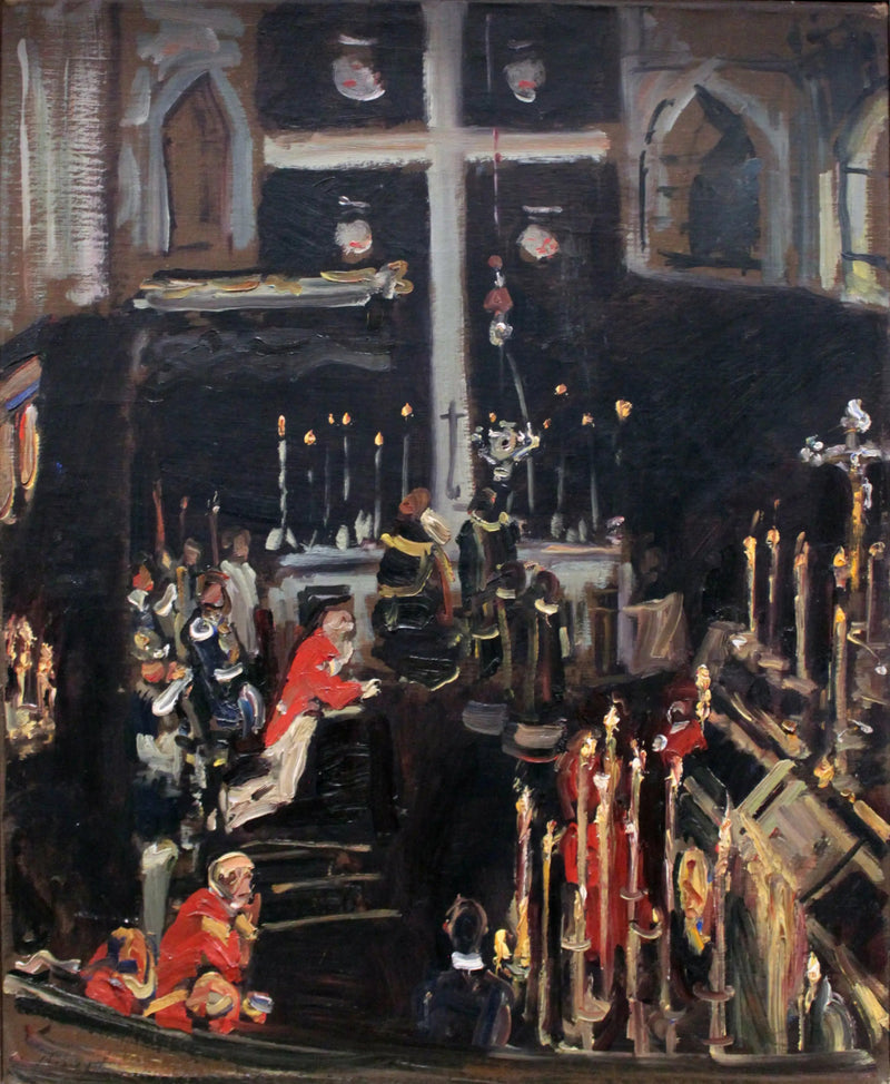 Requiem for St. Georgsknights - Max Slevogt
