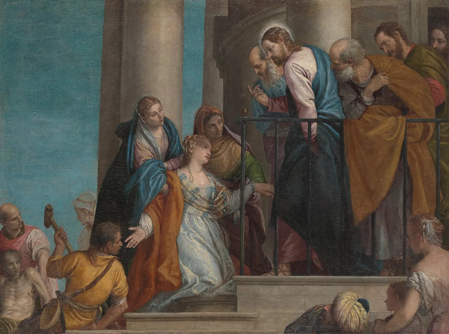 Oppstandelsen i Naïn av enkenes sønn - Paul Véronèse

Source:
Résurrection à Naïn du fils de la veuve - Paul Véronèse