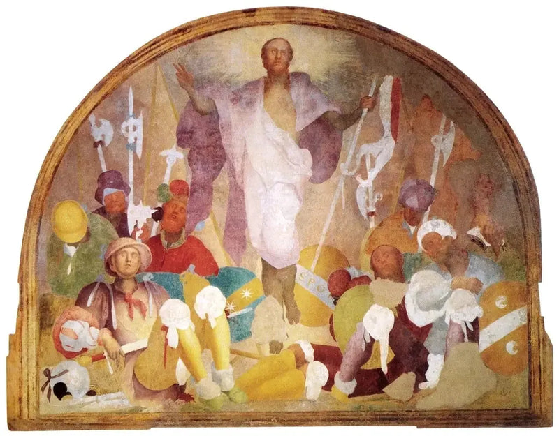 Oppstandelsen av Kristus - Pontormo