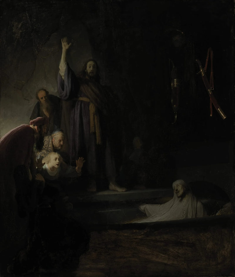 Lazarus' oppstandelse - Rembrandt