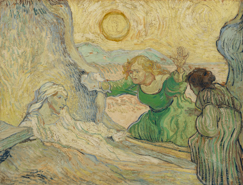 Oppstandelsen til Lasarus - Vincent van Gogh