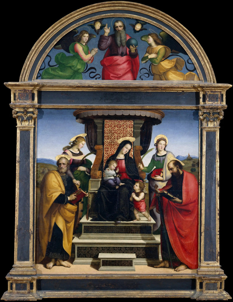 Kolonnalt alter - Raphael Sanzio