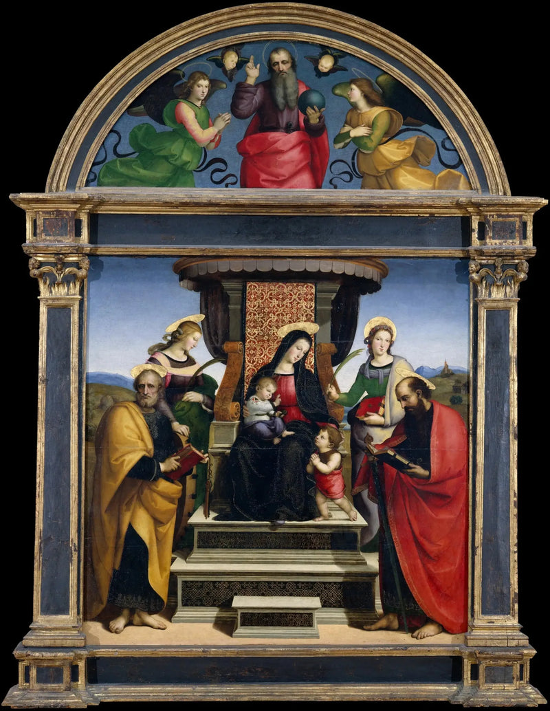 Kolonnalt alter - Raphael Sanzio
