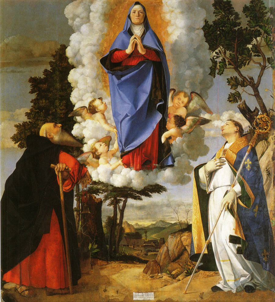 Asolo-altarretablo - Lorenzo Lotto