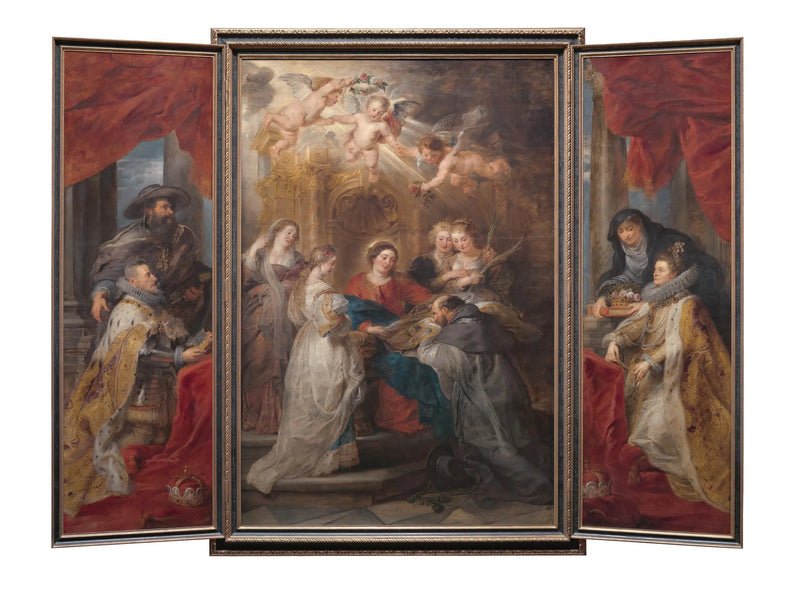 Retable d'Ildefonse - Peter Paul Rubens