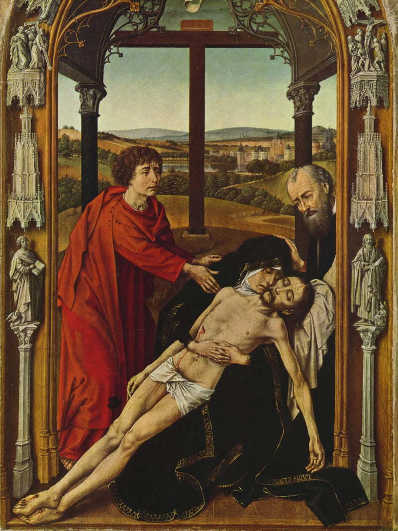 Kapellretabel: Sorg - Juan de Flandes