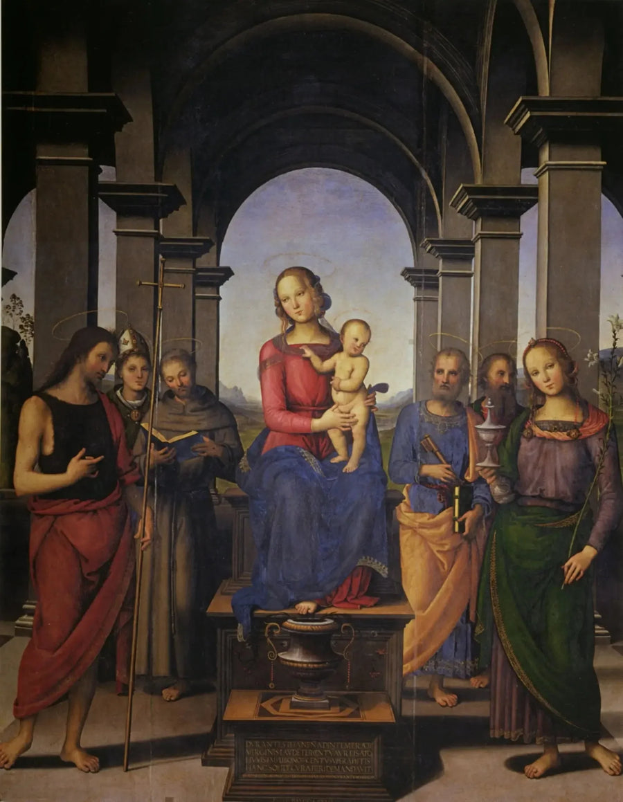 Fano-altarretning - Pietro Perugino