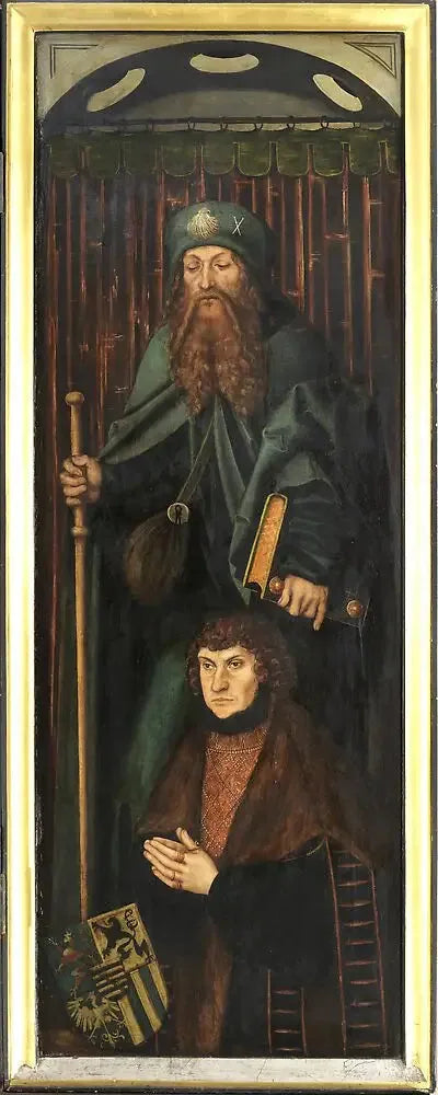 Alteret til Sainte-Catherine-kirken i Zwickau [høyre fløy] - Lucas Cranach den eldre