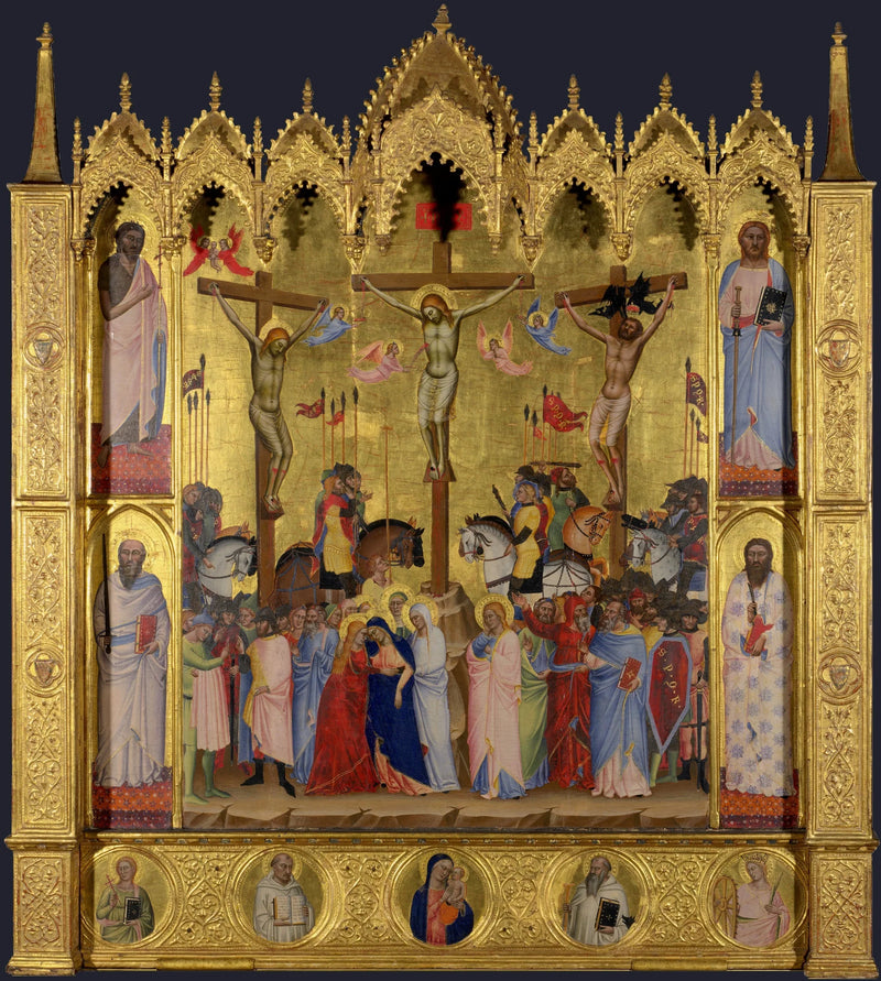 Retabel av Korsfestelsen - Jacopo di Cione