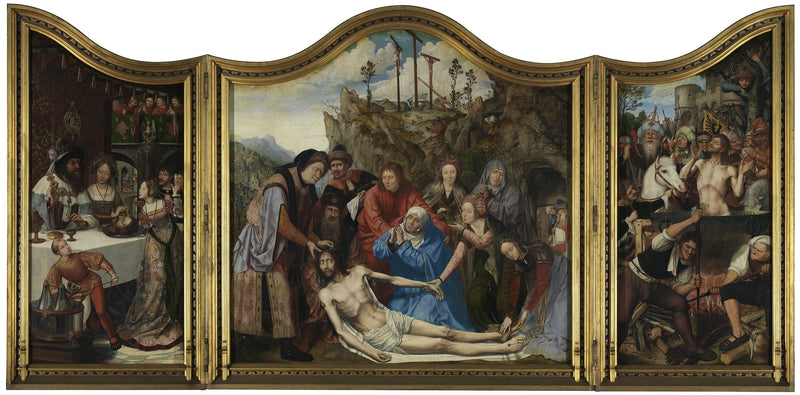 Retablo for snekkergildet - Quentin Metsys