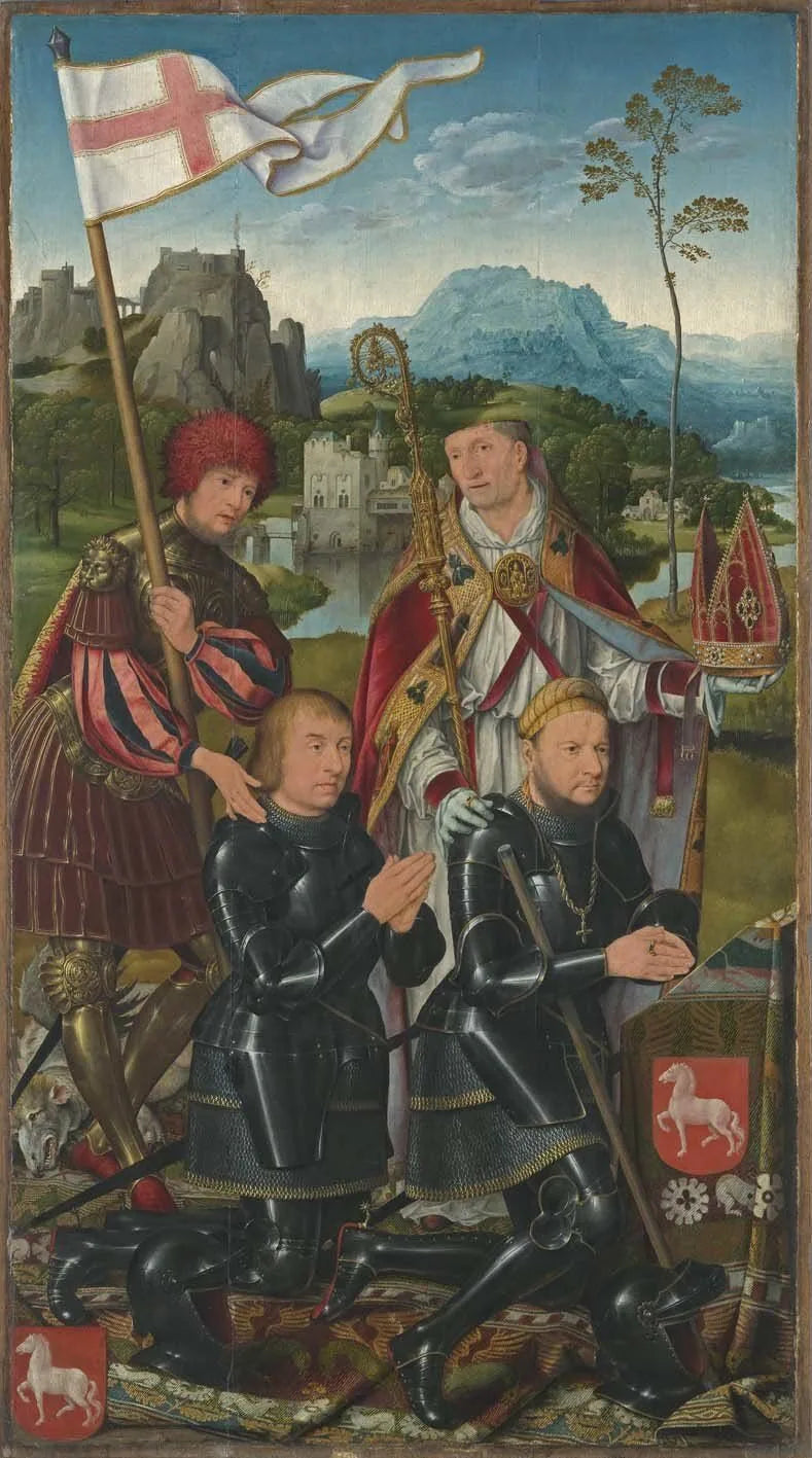 Marientod-altarretning - venstre panel - Joos van Cleve