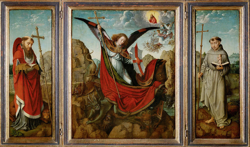 Saint Michel-altarretter - Gérard David