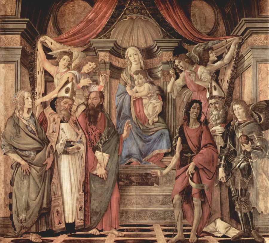 San Barnaba-Altaret - Sandro Botticelli