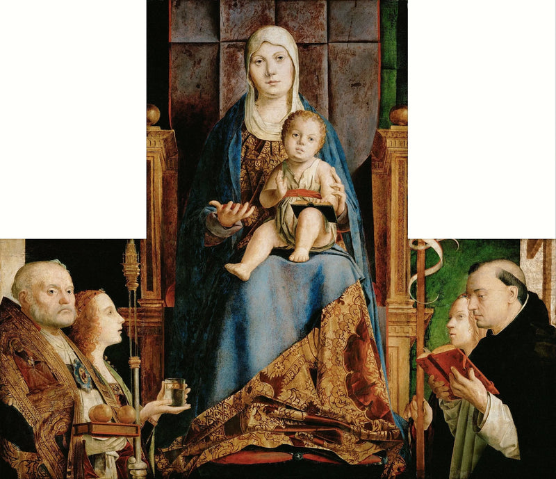 Retablo av San Cassiano - Antonello de Messine