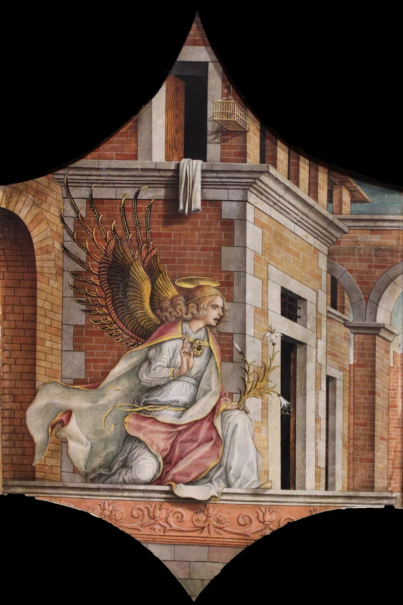 Retablo av San Domenico: Annen av Annunsjonen - Carlo Crivelli