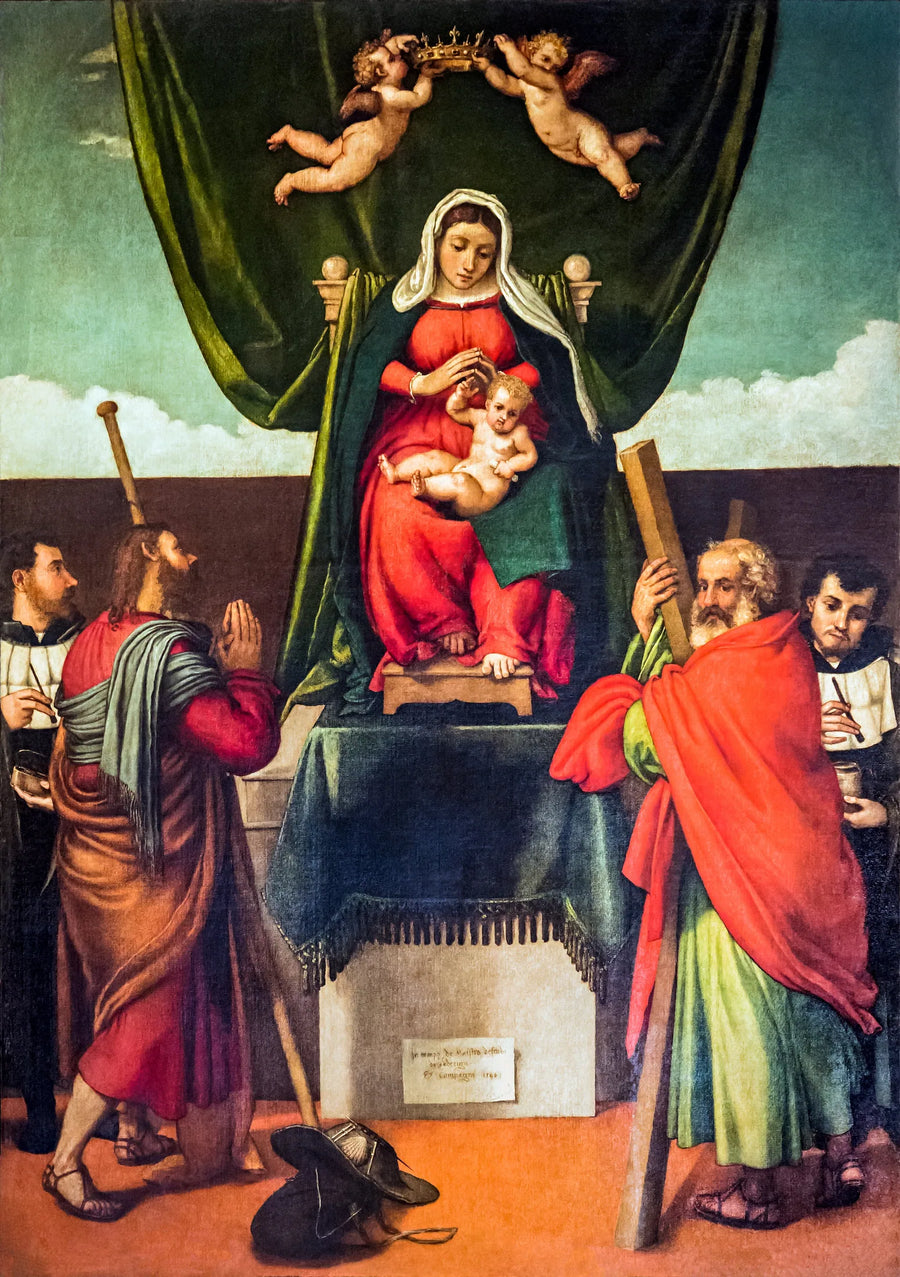 Retablo av San Giacomo dell'Orio - Lorenzo Lotto