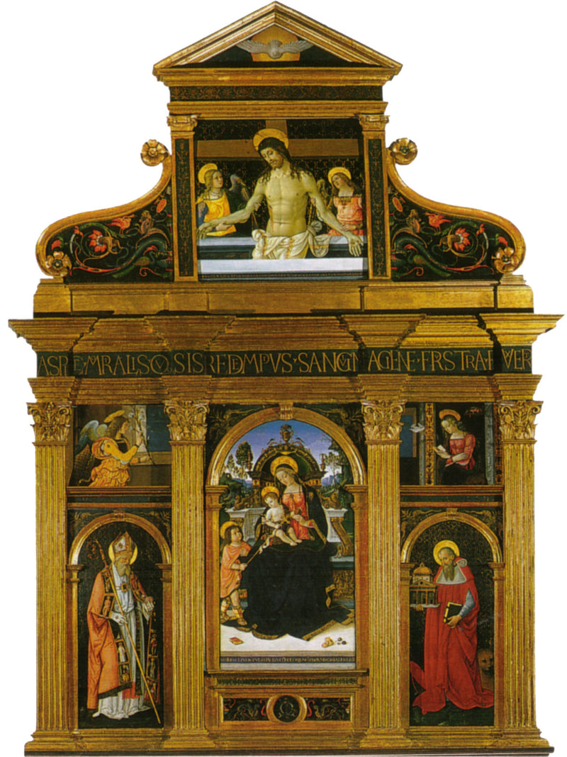 Retablo av Santa Maria dei Fossi - Pinturicchio