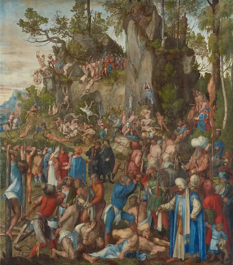Bordet av de ti tusen martyrer - Albrecht Dürer