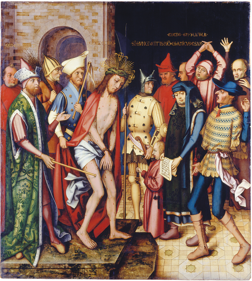 Retable dominicain de Francfort: Ecce Homo - Hans Holbein the Elder - Alpha Reproduction