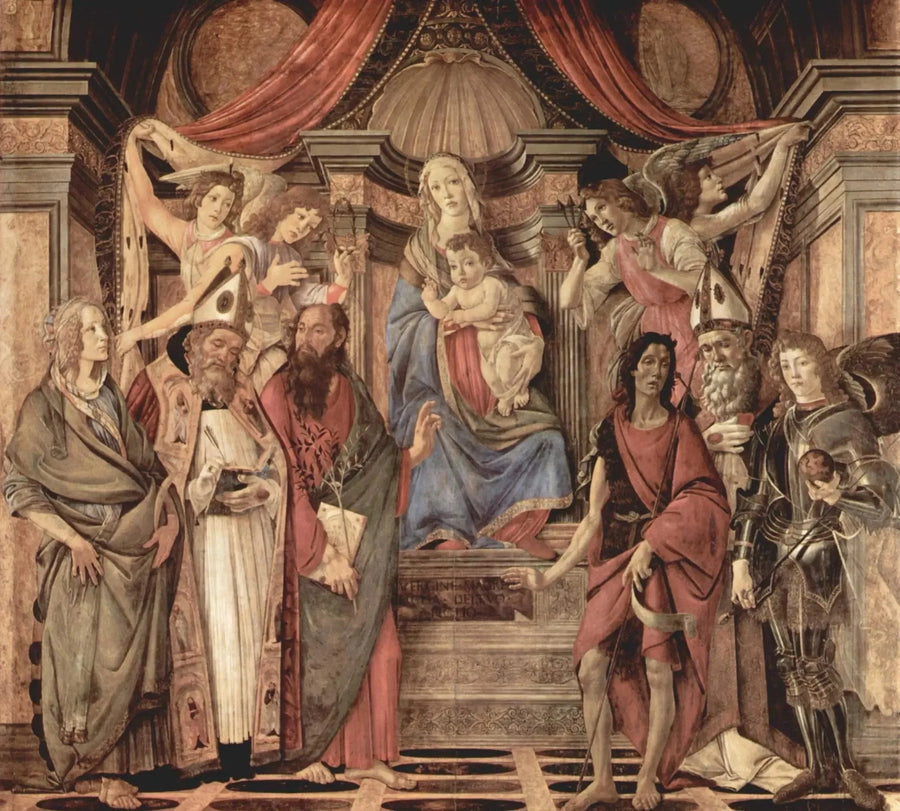 San Barnaba-Altaret - Sandro Botticelli