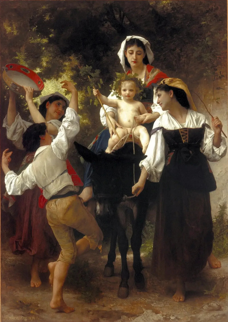 Høsttakkefest - Bouguereau