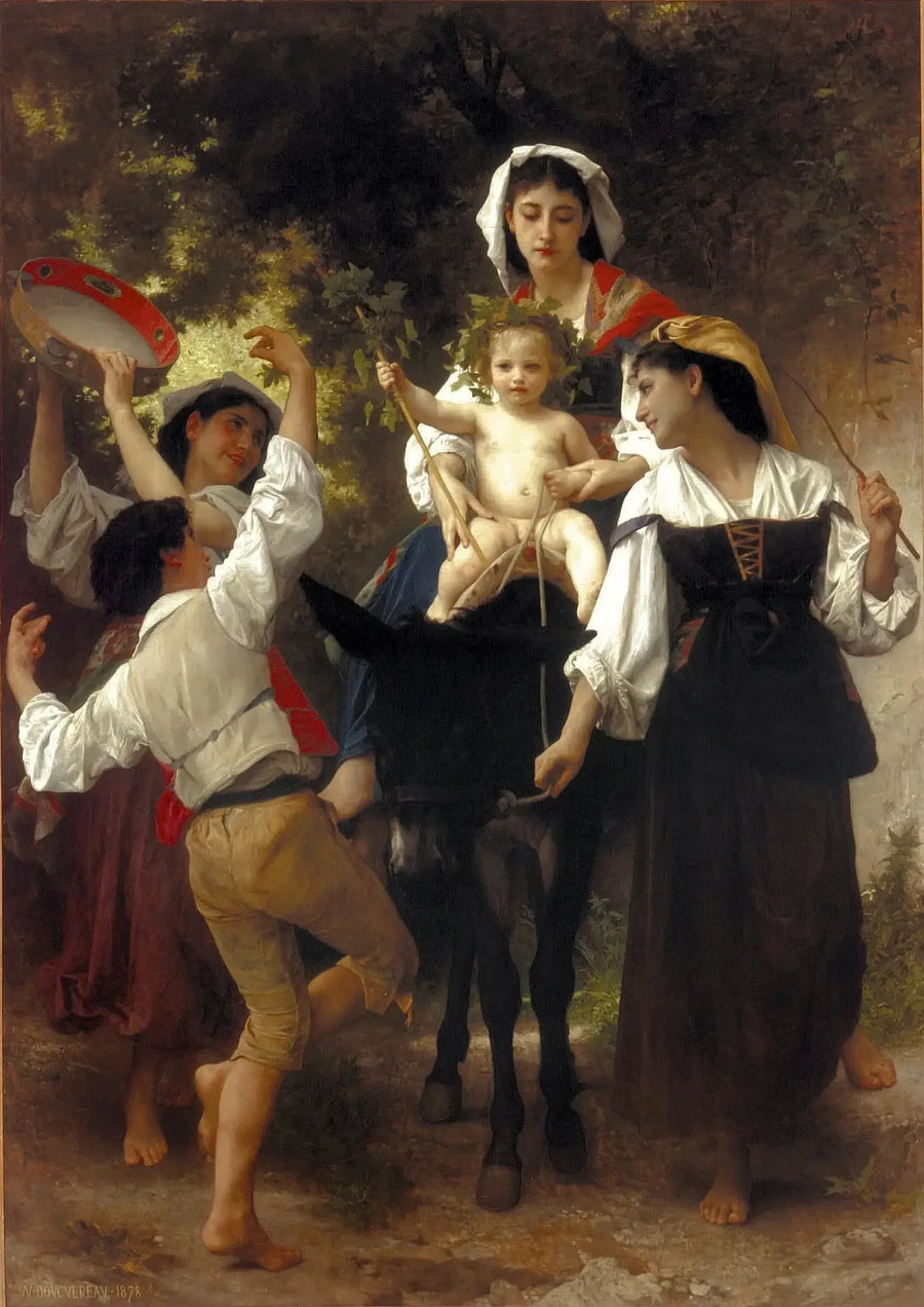 Høsttakkefest - Bouguereau