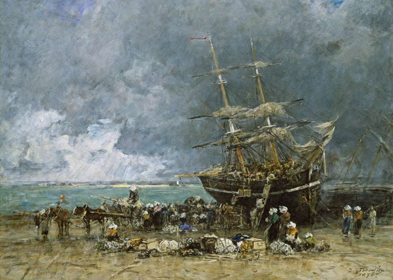 Tilbake fra Newfoundland - Eugène Boudin