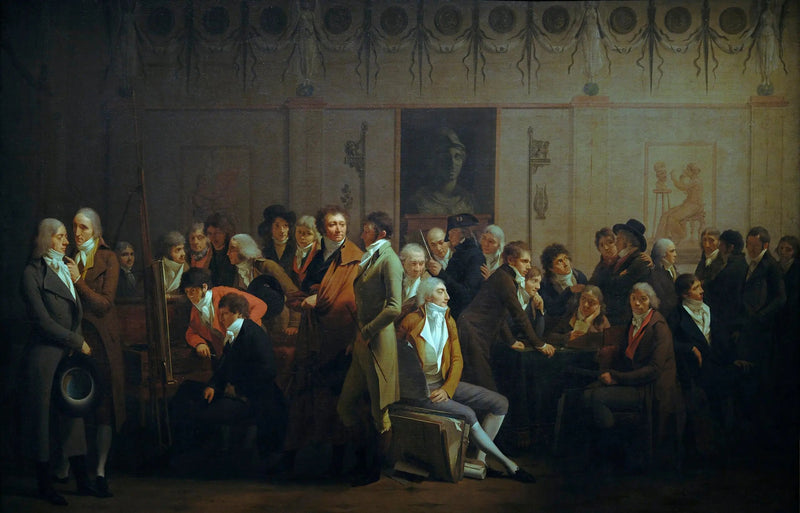 Kunstneres samling i Isabeys atelier - Louis-Léopold Boilly

Source:
Réunion d'artistes dans l'atelier d'Isabey - Louis-Léopold Boilly