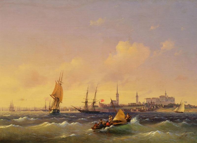 Reval (Tallinn) - Ivan Aïvazovski

Source:
Reval (Tallinn) - Ivan Aïvazovski