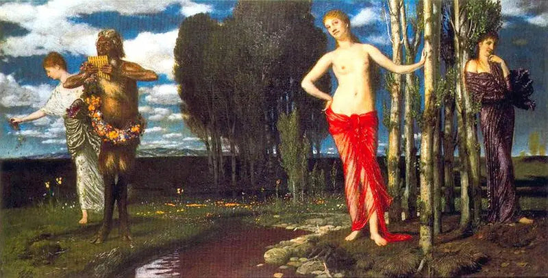 Vårens vekker - Arnold Böcklin

Source:
Réveil du printemps - Arnold Böcklin