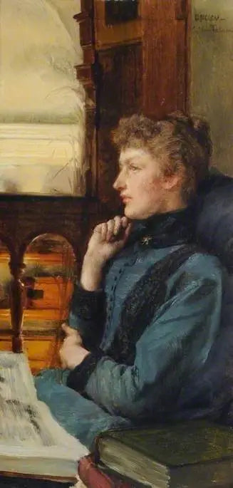 Drømmerier: Fjerne tanker - Lawrence Alma-Tadema