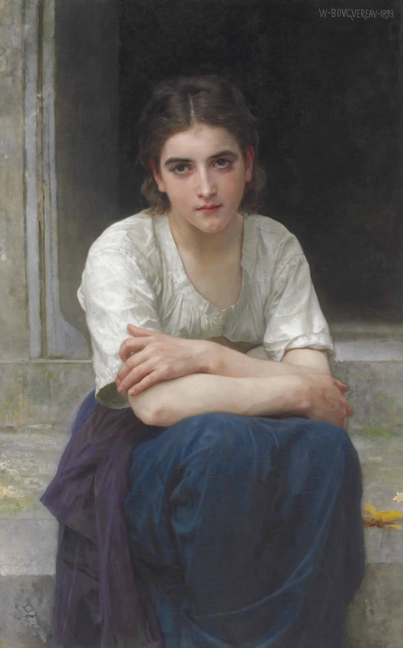 Drømmer på terskelen - Bouguereau