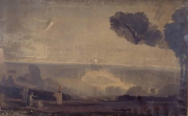 Richmond Hill med jenter som bærer mais - J. M. W. Turner