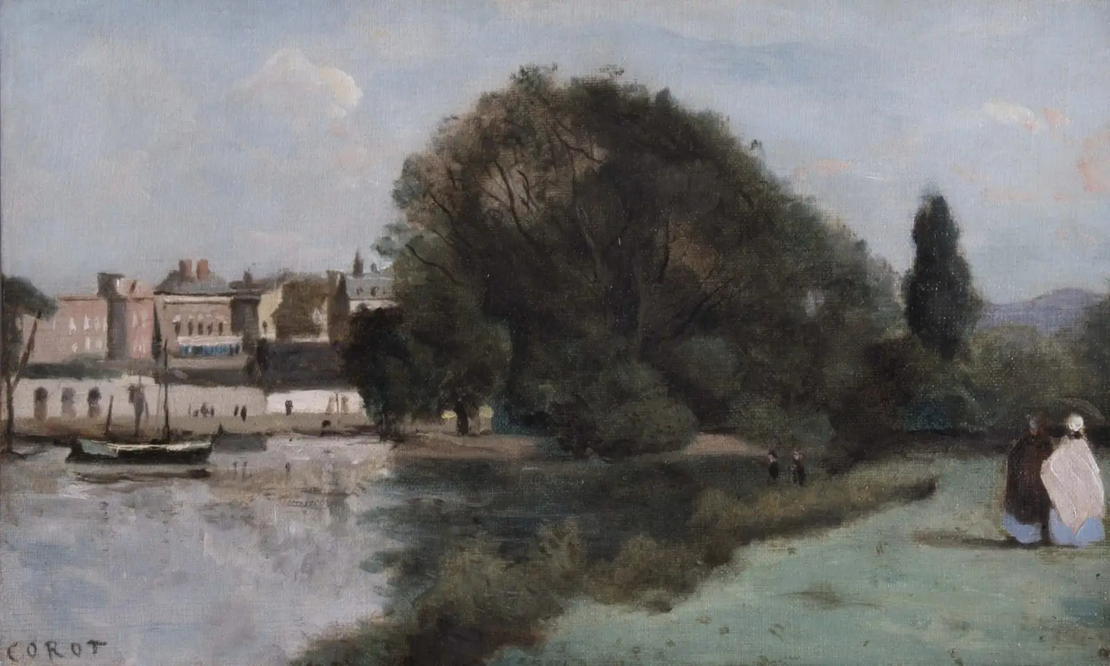 Richmond près de Londres - Jean-Baptiste Camille Corot - Alpha Reproduction