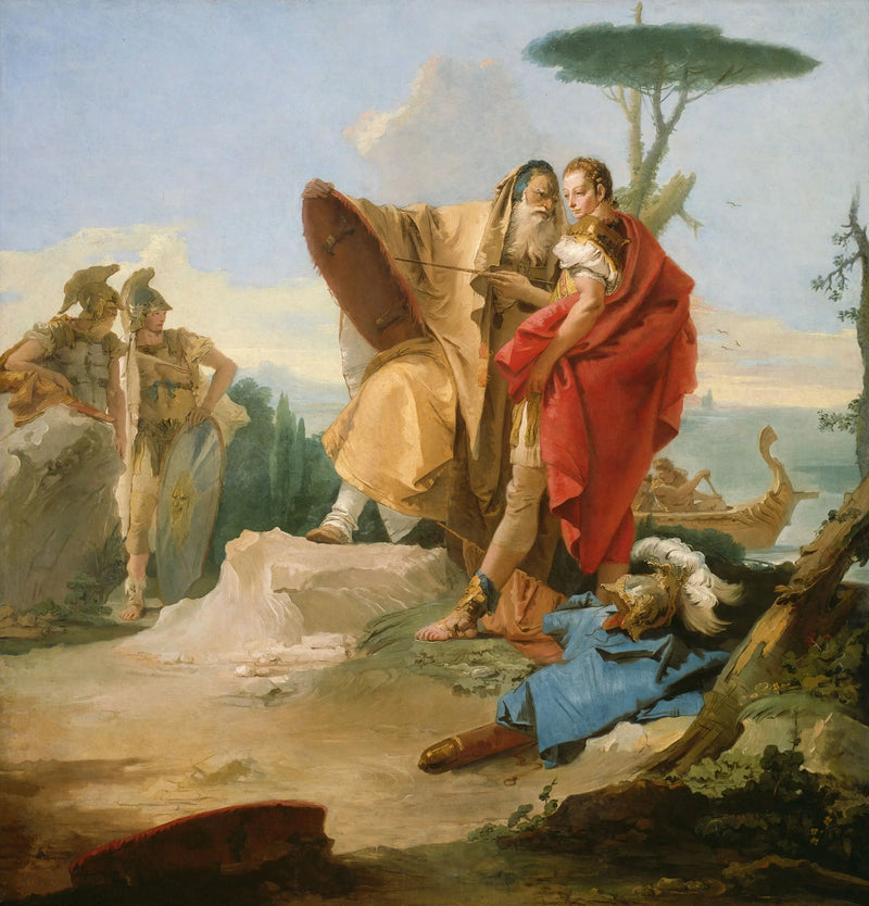 Rinaldo og Magien fra Ascalon - Giovanni Battista Tiepolo