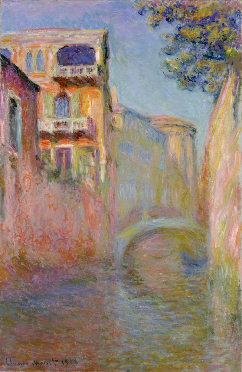 Le Rio della Salute - Claude Monet