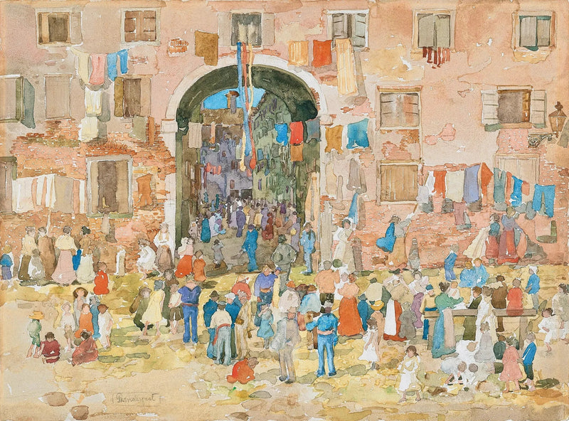 Riva degli Schiavoni, Castello (Venezia) - Maurice Prendergast

Source:
Riva degli Schiavoni, Castello (Venise) - Maurice Prendergast