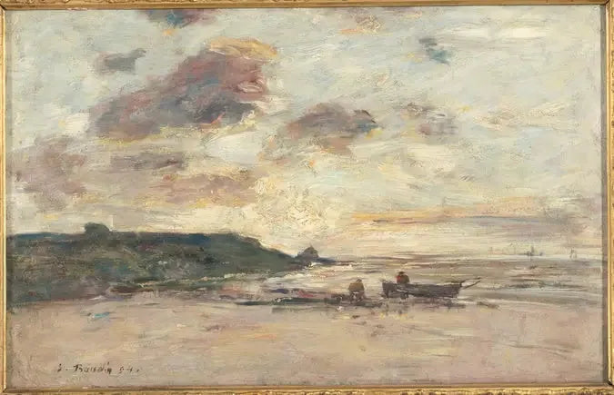Strender i nærheten av Trouville - Eugène Boudin
