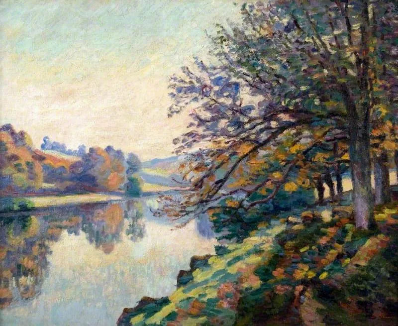 Elvskråning, høst - Armand Guillaumin