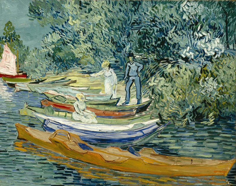 Oise-banken i Auvers - Vincent van Gogh